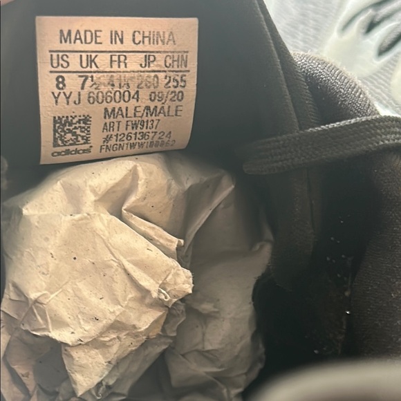 Adidas Men’s Black Solarboost Running Lifestyle Sneakers Size 8 - Picture 2 of 9